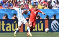 FUSSBALL WM 2014, ACHTELFINALE: Argentinien - Schweiz