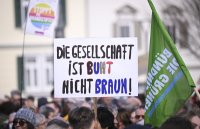 Anti-Rechts-Demo in Hechingen