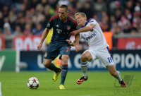 FUSSBALL  CHL  Saison 2013/2014:  FC Bayern Muenchen  - ZSKA Moskau
