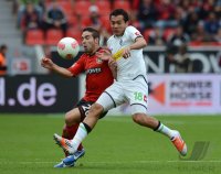 Fussball 1. Bundesliga, Saison 2012/2013:  Bayer 04 Leverkusen - Borussia Moenchengladbach