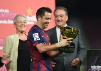FUSSBALL International 2014/2015: Xavi Hernandez (Barca)