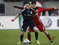 Fussball DFB Pokal  Viertelfinale 08/09   Bayer Leverkusen - Bayern Muenchen