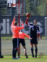 Fussball 1. Bundesliga, Saison 2012/2013:  Training beim FC Bayern Muenchen
