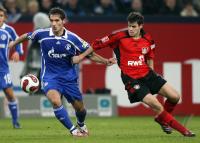 Fussball, 1. Bundesliga: Schalke - Leverkusen