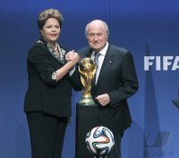 FIFA Praesident Joseph S. Blatter (Schweiz) trifft Praesidentin Dilma Rousseff (Brasilien)