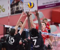 Volleyball 1. Bundesliga  Saison 15/16:  TV Rottenburg -  TV Ingersoll Buehl