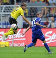 Fussball 1. Bundesliga  Saison 2010/2011: Borussia Dortmund - Bayer 04 Leverkusen