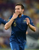 Fussball International Europameisterschaft 2012: Ukraine - Frankreich