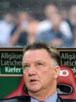 Fussball 1. Bundesliga : Trainer Louis van Gaal (FC Bayern Muenchen)