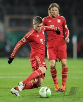 Fussball DFB Pokal 11/12 : Toni Kroos (FC Bayern Muenchen)