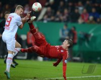 FUSSBALL DFB POKAL  Saison 2012/2013:  FC Augsburg - FC Bayern Muenchen
