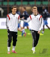 Fussball International Testspiel: Mesut Oezil (Deutschland) und Marco Reus (Deutschland)