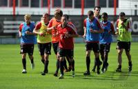 Fussball 1. Bundesliga: Training beim FC Bayern Muenchen