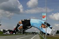 Torhueter Oliver Kahn aus Pappe