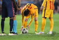 Fussball CHL 15/16 Viertelfinale: Atletico Madrid - FC Barcelona