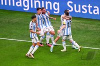 FUSSBALL WM 2022 Halbfinale Argentinien - Kroatien