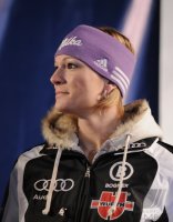 SKI Weltcup  Damen  ST. Moritz:  Maria RIESCH (GER)