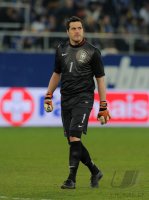 Fussball International  Testspiel: Torwart JULIO CESAR (Brasilien)