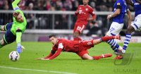 Fussball 1. Bundesliga Saison 18/19: FC Bayern Muenchen - FC Schalke 04