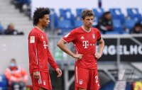 Fussball 1. Bundesliga Saison 20/21: TSG 1899 Hoffenheim - FC Bayern Muenchen