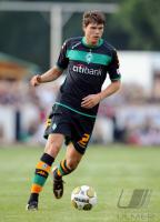 Fussball 1. Bundesliga: Bremen, BOENISCH Einzelaktion