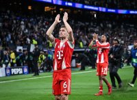 Fussball  Viertelfinal Hinspiel   CHL 25/26: Real Madrid - FC Bayern Muenchen