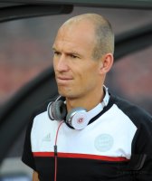 Fussball CHL  Saison 2011/2012: Arjen Robben (FC Bayern Muenchen)