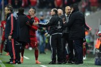 Fussball CHL 15/16 Halbfinale: FC Bayern Muenchen - Atletico Madrid