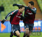 Jubel nach dem 1:0 durch Hargreaves