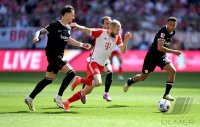 Fussball 1. Bundesliga 23/24: FC Bayern Muenchen - Eintracht Frankfurt