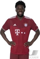 Fussball 1. Bundesliga Saison 21/22: Alphonso Davies (FC Bayern Muenchen)