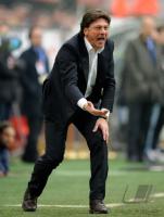 FUSSBALL SERIE A: Trainer Walter Mazzarri (Napoli)