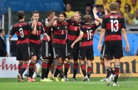 FUSSBALL WM 2014, HALBFINALE: Brasilien - Deutschland