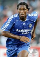 Fussball Barclays Premiership: Chelsea, DROGBA