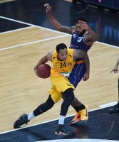 Basketball 1. Bundesliga 15/16 Hauptrunde: Walter Tigers Tuebingen - Eisbaeren Bremerhaven