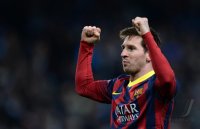 Fussball International CHL Saison 13/14: JUBEL Lionel Messi (Barca)