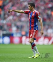 Fussball 1. Bundesliga Saison 14/15: FC Bayern Muenchen - Eintracht Frankfurt