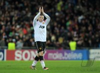 Fussball CHL  Saison 2011/2012:  Enttaeuscht Wayne Rooney  (Manchester United FC)