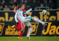 FUSSBALL, 1. BUNDESLIGA, 21. Spieltag: Wolfsburg - Bayern