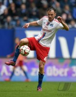 Fussball, 1. Bundesliga  Saison 2014/2015: Hamburger SV - FC Augsburg