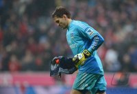 FUSSBALL  1. BUNDESLIGA  Saison 2012/2013: Enttaeuschung; Torwart Rene Adler (Hamburger SV)