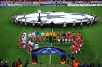 FUSSBALL  International CHL 09/10 : FC Bayern  Muenchen  - Manu