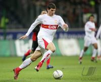 Fussball 1. Bundesliga: Stuttgart, GOMEZ Einzelaktion