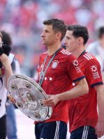 Fussball 1. Bundesliga Saison 17/18: Meister FC Bayern Muenchen