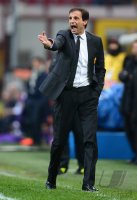 FUSSBALL SERIE A:  Trainer Massimilliano Allegri (AC Mailand)