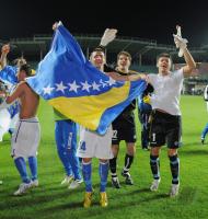 Fussball WM-Qualifikation:  JUBEL   Bosnien-Herzegowina