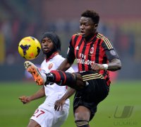 FUSSBALL SERIE A 2013/2014:  AC Mailand - AS Rom