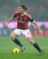 FUSSBALL International SERIE A 2011/2012:  Zlatan Ibrahimovic (AC Mailand)