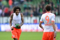Fussball 1. Bundesliga Saison 12/13: JUBEL Dante (FC Bayern Muenchen)