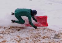 CRESTA RUN St. Moritz 2010  Brabazon Trophy  Sturz